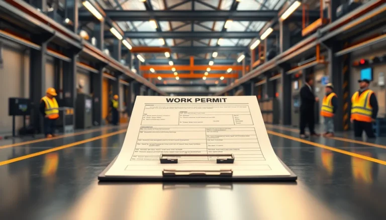permiso de trabajo en seguridad industrial