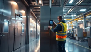 seguridad industrial en una planta de produccion