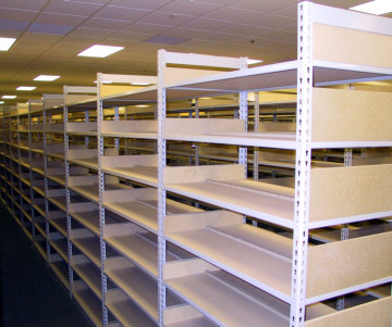 Estanterías metálicas modulares para almacenamiento comercial